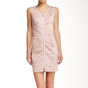 Tahari Zip Front Dress
